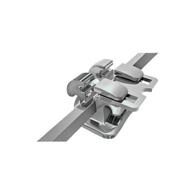 Krachtige machines Stalen orthodontische MBT Roth Bondable Self-ligating Bracket voor tandheelkundige