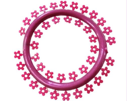 Orthodontische behandeling met banden in modieuze tekenfilms