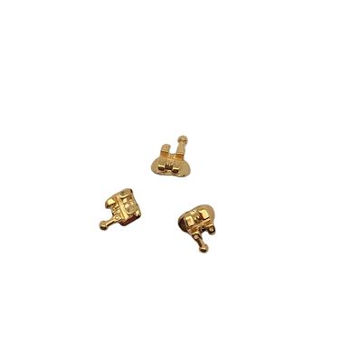 0.022/0.018 Slotgrootte DTC Orthodontische tandheelkundige gouden beklede brackets Brace Ortho stof