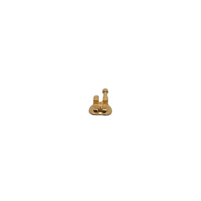 0.022/0.018 Slotgrootte DTC Orthodontische tandheelkundige gouden beklede brackets Brace Ortho stof