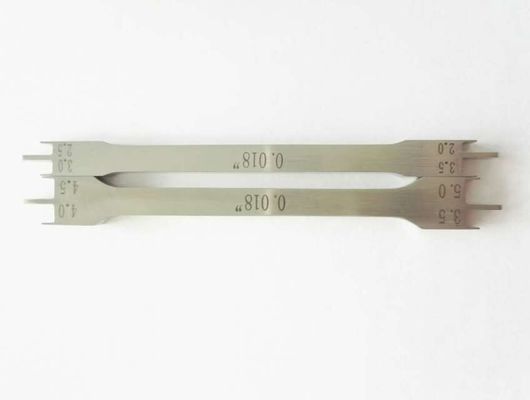 Internationale expresszending Design Dental Instrument Positioning Gauge aan de onderkant