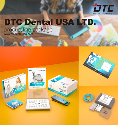ISO-standaard metalen blauwe precisie koppelboog torens DTC orthodontische tandheelkundige boog voormalig