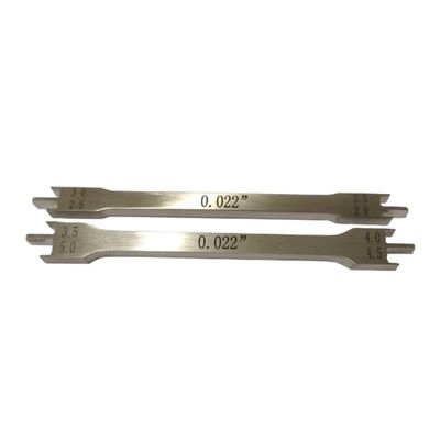 Double Ended Positioning Gauge Essential Tool voor DTC Orthodontic Dental Instrumental