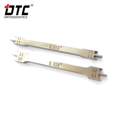 Double Ended Positioning Gauge Essential Tool voor DTC Orthodontic Dental Instrumental