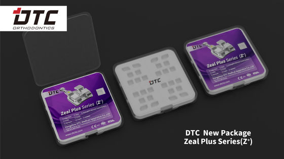3 jaar houdbaarheid DTC Zeal Plus Series Tandheelkundige Orthodontie Bracket Brace Ortho Stof