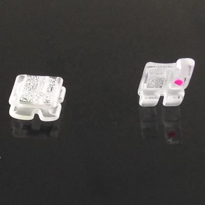 DTC keramische beugels voor doorzichtige orthodontische beugels CE ISO gecertificeerd 3 jaar houdbaarheid