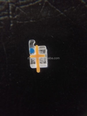 CE-certificering DTC Tandheelkundige orthodontie Sapphire Roth MBT Brackets Braces Hook Type 5