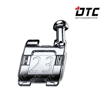 Krachtige machines Stalen orthodontische MBT Roth Bondable Self-ligating Bracket voor tandheelkundige