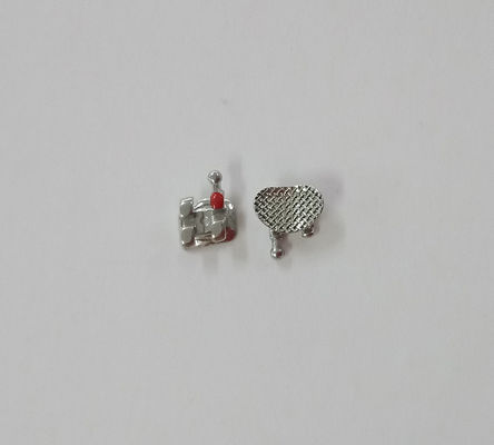 CE-certificering DTC MIM-technologie Orthodontic Brackets with Mesh Base Braces 3W/Hook