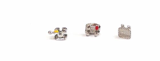 Mini/Standaard 0.022''/0.018'' MIM-technologie orthodontische metalen beugels met gaasbasis