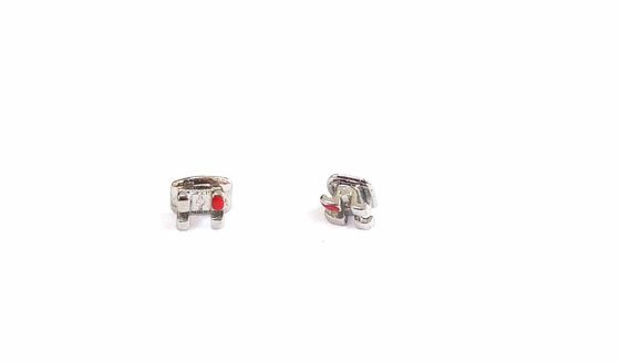 Mini/Standaard 0.022''/0.018'' MIM-technologie orthodontische metalen beugels met gaasbasis