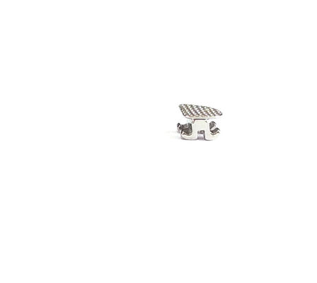 Mini/Standaard 0.022''/0.018'' MIM-technologie orthodontische metalen beugels met gaasbasis