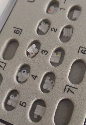 Clinic DTC Ortho Dental Orthodontics Keramische beugel voor instrumentenclassificatie van klasse I