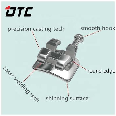 Standaardgrootte DTC Laser tandheelkundig materiaal Orthodontic Dental Brackets CE ISO geaccrediteerd
