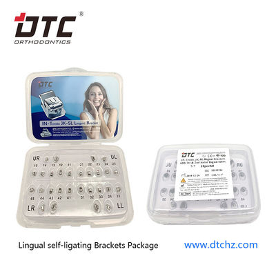 Krachtige machines Bron DTC Orthodontie Tongue Braces met zelfbindende brackets