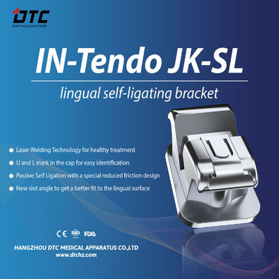 Krachtige machines Bron DTC Orthodontie Tongue Braces met zelfbindende brackets