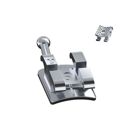 DTC Mim Monoblock Orthodontic Laser Dental Bracket MBT Roth Metal Brace met 3W/Hook
