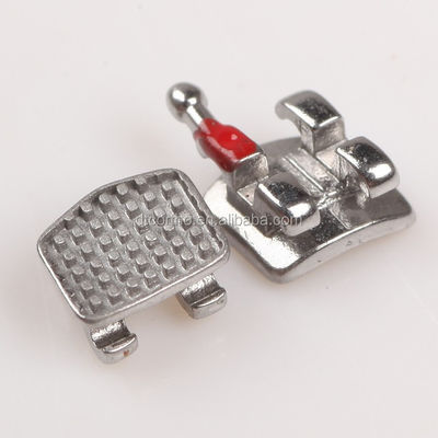 DTC Mim Monoblock Orthodontic Laser Dental Bracket MBT Roth Metal Brace met 3W/Hook