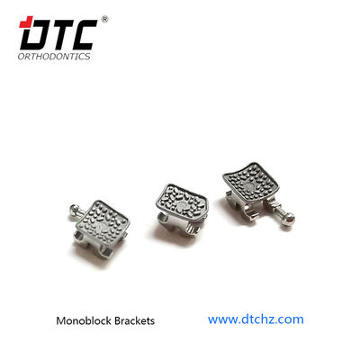 DTC Mim Monoblock Orthodontic Laser Dental Bracket MBT Roth Metal Brace met 3W/Hook