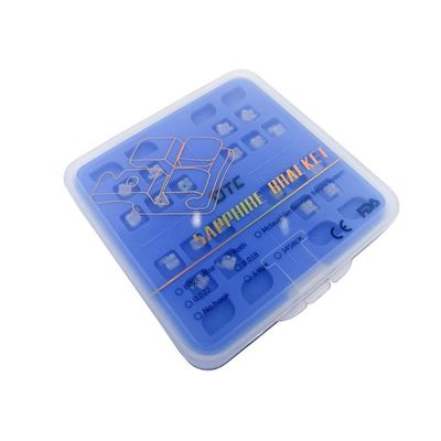 Orthodontische behandeling met DTC Sapphire Bracket Dental Brace ISO Standard