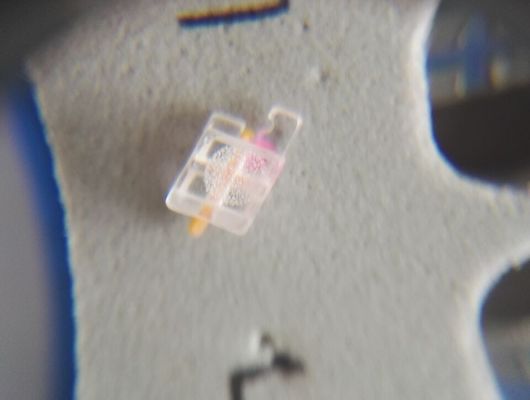 Orthodontische behandeling met DTC Sapphire Bracket Dental Brace ISO Standard