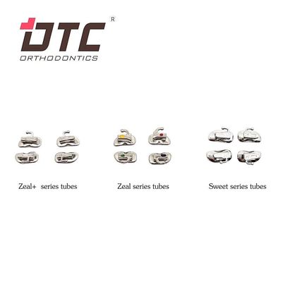 DTC Orthodontic Dental Bondable Roth MBT Molar Buccal Tubes met CE ISO-certificaat