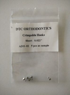 Orthodontische materialen CE-gecertificeerde krimpbare stopjes voor vertrouwde klinieken/orthodontisten