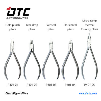 3 jaar houdbaarheidsduur Orthodontic Clear Aligner Pliers Kit voor tandheelkundige tanden